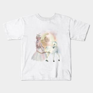 The Lady & The Unicorn Kids T-Shirt